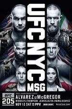Watch UFC 205 McGregor vs Alvarez 123moviesFree