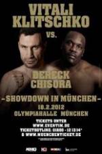 Watch Boxing Vitali Klitschk  vs Dereck Chisora 123moviesFree