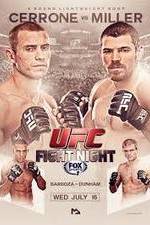 Watch UFC Fight Night 45 Cerrone vs Miller 123moviesFree