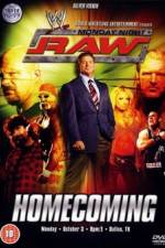 Watch WWE Raw Homecoming 123moviesFree