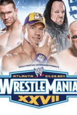 Watch WrestleMania XXVII 123moviesFree