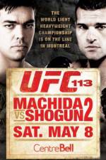 Watch UFC 113: Machida Vs. Shogun 2 123moviesFree