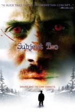 Watch Subject Two 123moviesFree