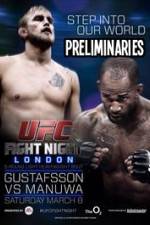 Watch UFC Fight Night 38: Gustafsson vs. Manuwa Preliminaries 123moviesFree