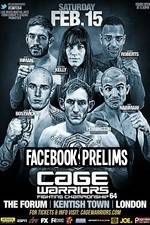 Watch Cage Warriors 64 Facebook Preliminary Fights 123moviesFree