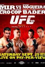 Watch UFC 119 Mir vs Cro Cop Prelims 123moviesFree