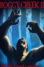 Watch The Barbaric Beast of Boggy Creek, Part II 123moviesFree