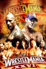 Watch WrestleMania XXVI 123moviesFree