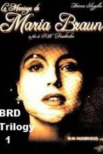 Watch Die Ehe der Maria Braun 123moviesFree